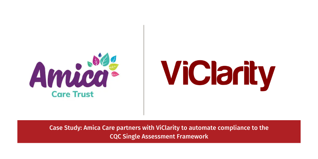 Amica Care choses ViClarity to automate compliance to t