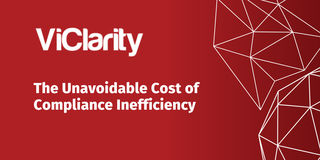 The Unavoidable Cost of Compliance Inefficiency