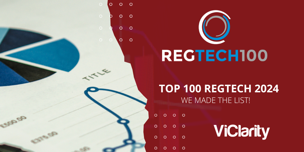 ViClarity Named On The Top 100 Regtech Provider List