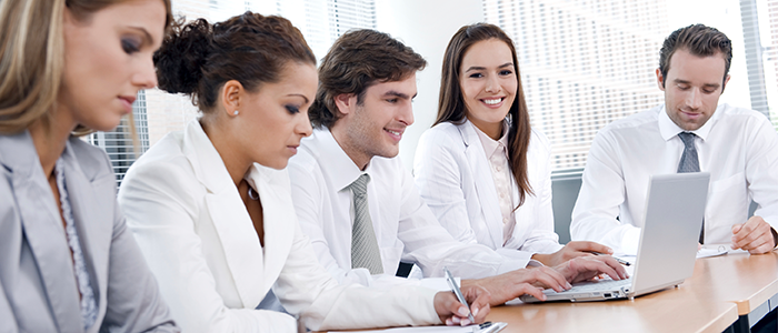 Group of people in a meeting