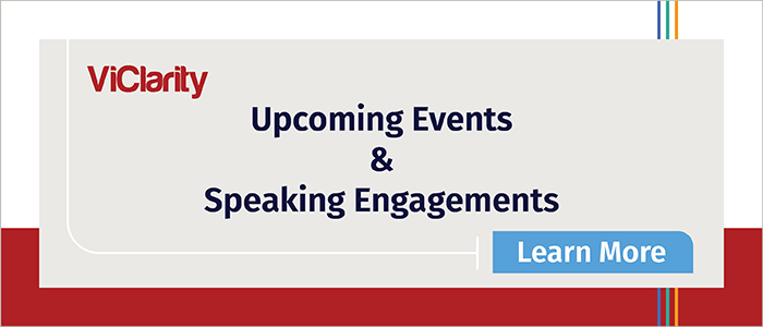 Image with text: Upcoming Events & Speaking Engagements