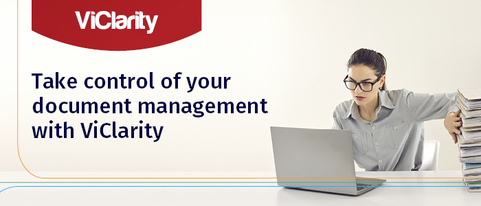 Take control of your document management with ViClarity
